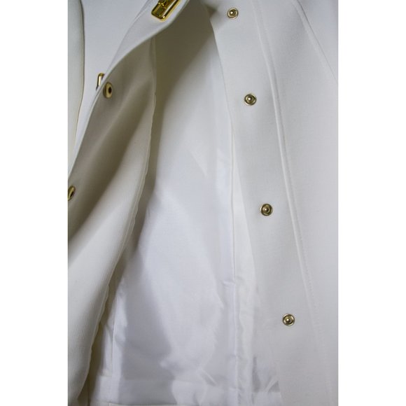 TAHARI ARTHUR S. LEVINE PETITE WHITE JACKET - Picture 6 of 12
